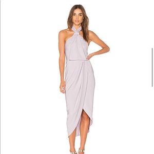 Revolve | NEW Shona Joy Lilac Midi Dress | size 4
